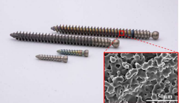 新的银激光表面改性工艺为钛骨科器械提供抗菌防御