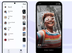 Signal是最新推出Stories的消息应用程序