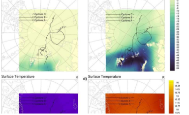 NASA研究预测随着气候变暖北极气旋将加剧