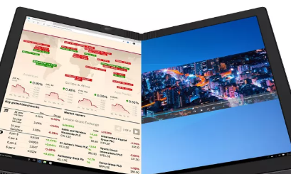 联想推出了一款折叠平板电脑