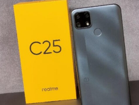 Realme C25拥有128GB的内部存储空间