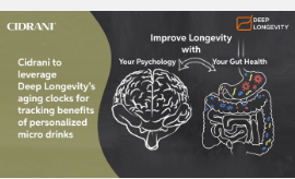 Cidrani和DeepLongevity合作打造个性化的长寿和幸福护理工具