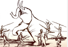 大型猎物的灭绝推动了史前人类的进化变化