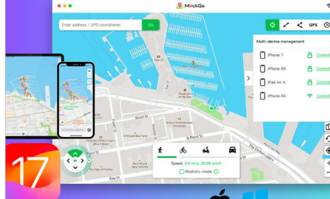 Foneazy MockGo现在完全支持在iOS17上更改iPhoneGPS位置