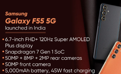 三星Galaxy F55智能手机已在正式上市