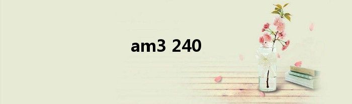 am3 240